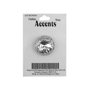 27MM RHINESTONE BUTTON