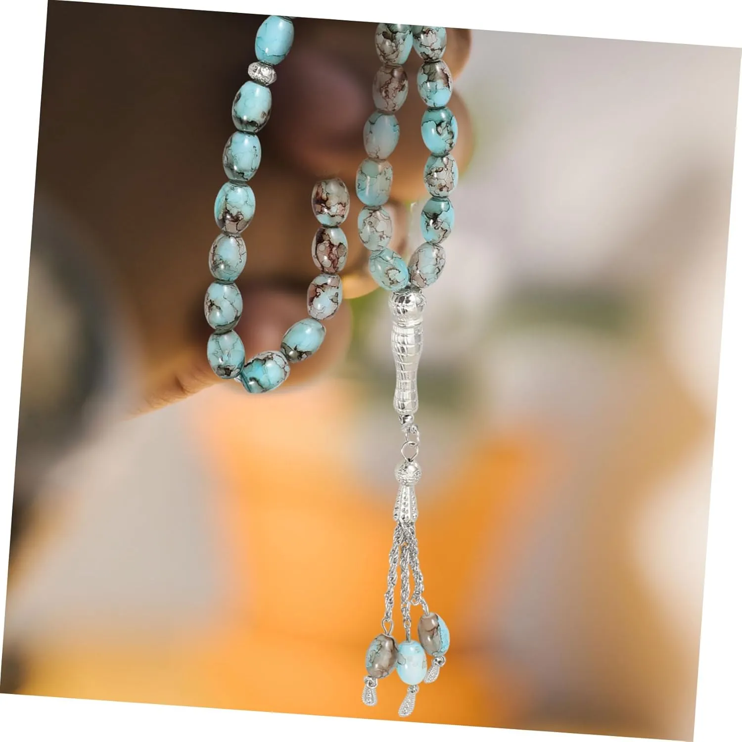 BESTYASH Rosary Bracelet Muslim Prayer Beads Muslim Praying Rosary Beads Chain Bracelet Religious Praying Rosary