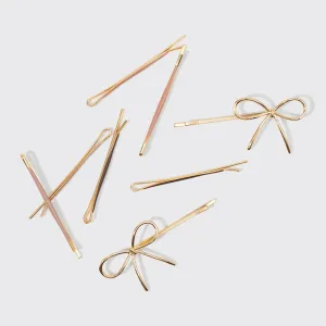 Bobby Pin Set 8   Bow | Kitsch