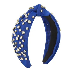 Fashionable Headbands for Women Vintage Printed Headband Rhinestone Crystal Elastic hairbands Hair Accessories Jewelry