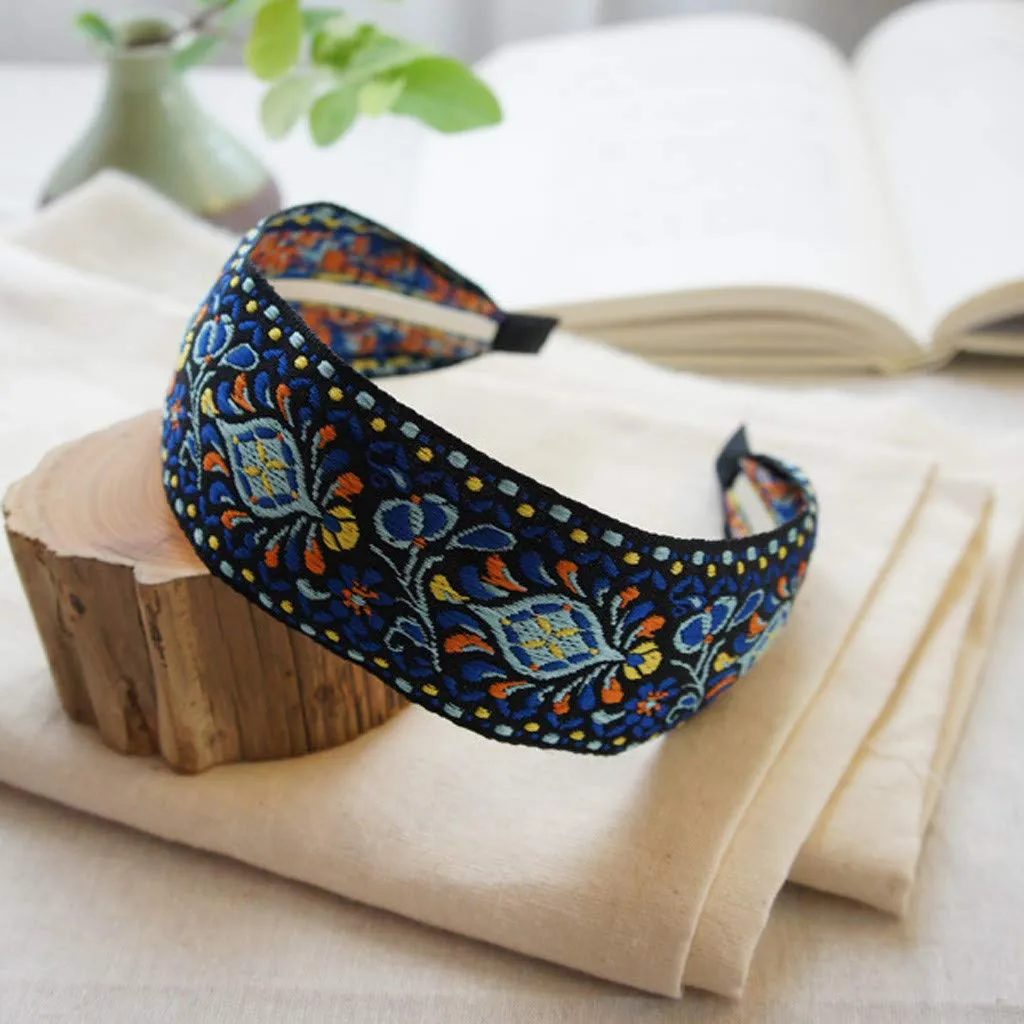 Hair Bands for Lady Women Beaded Hair Hoop Headband Elastic Rhinestone Hair Bands Hair Accessories Jewelry