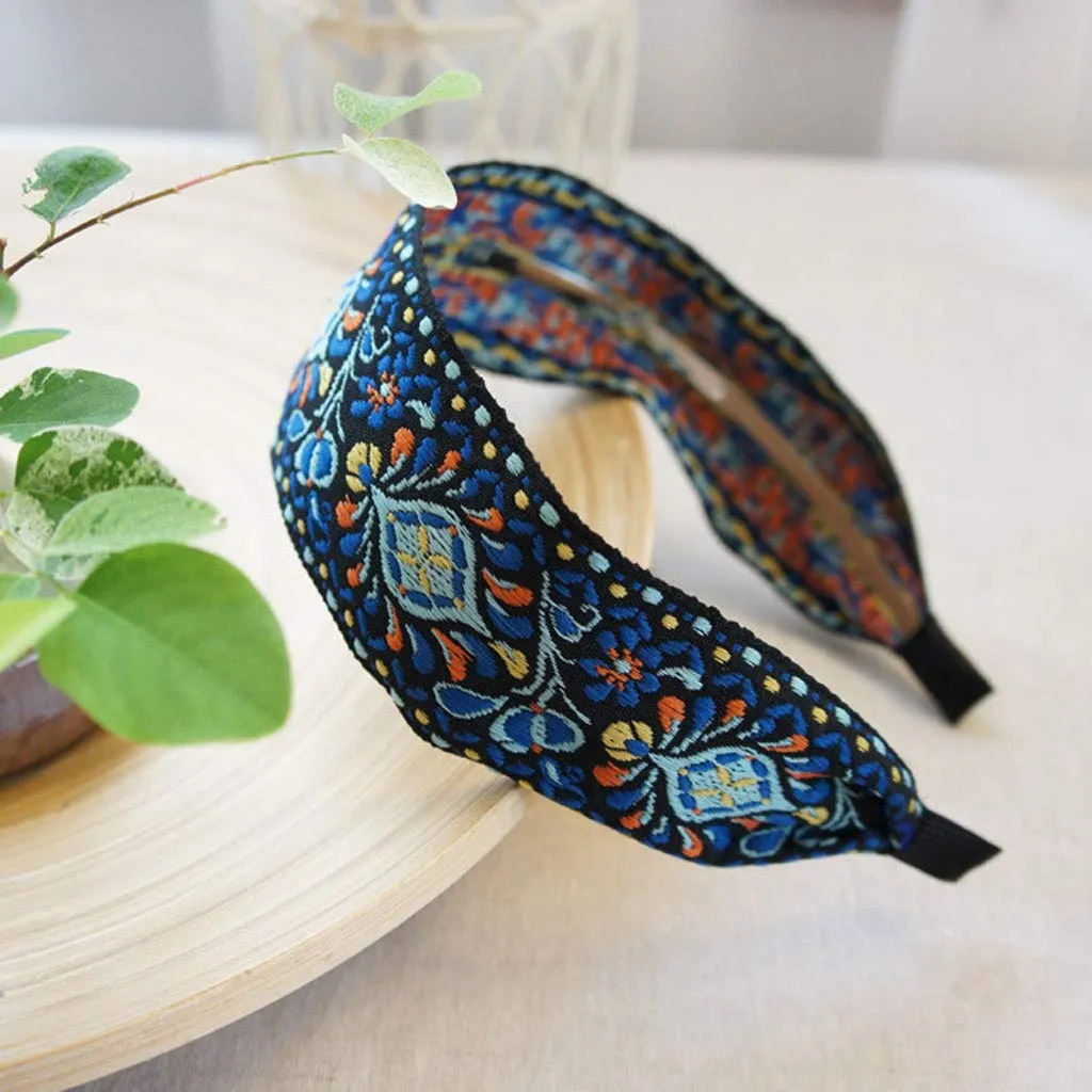 Hair Bands for Lady Women Beaded Hair Hoop Headband Elastic Rhinestone Hair Bands Hair Accessories Jewelry