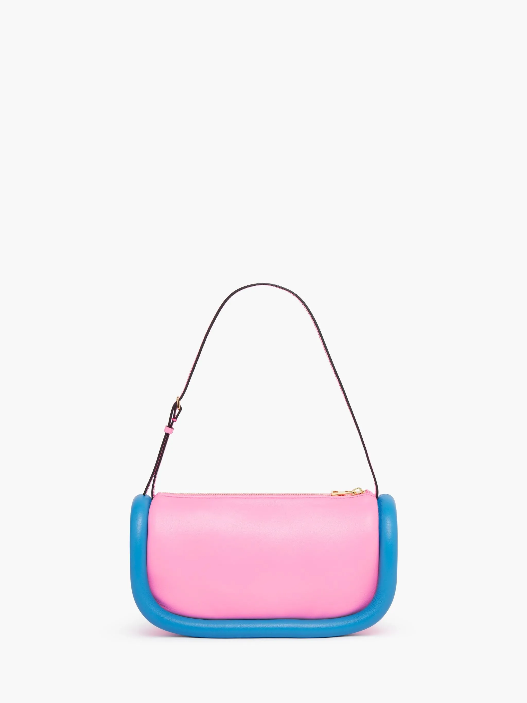 JW Anderson leather bag, pink/blue