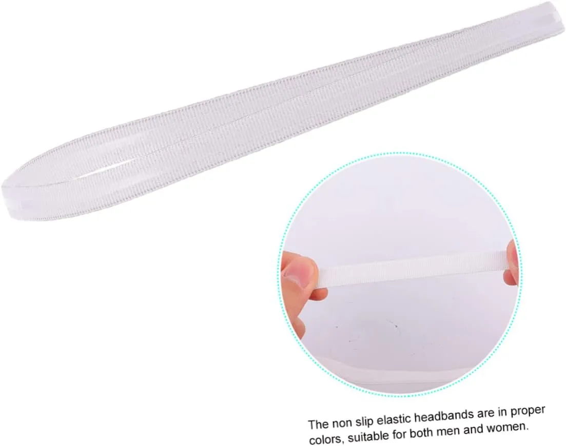 Non Slip Elastic Headbands for Sports Stylish Grip Hairband for Running Yoga Basketball and Gym