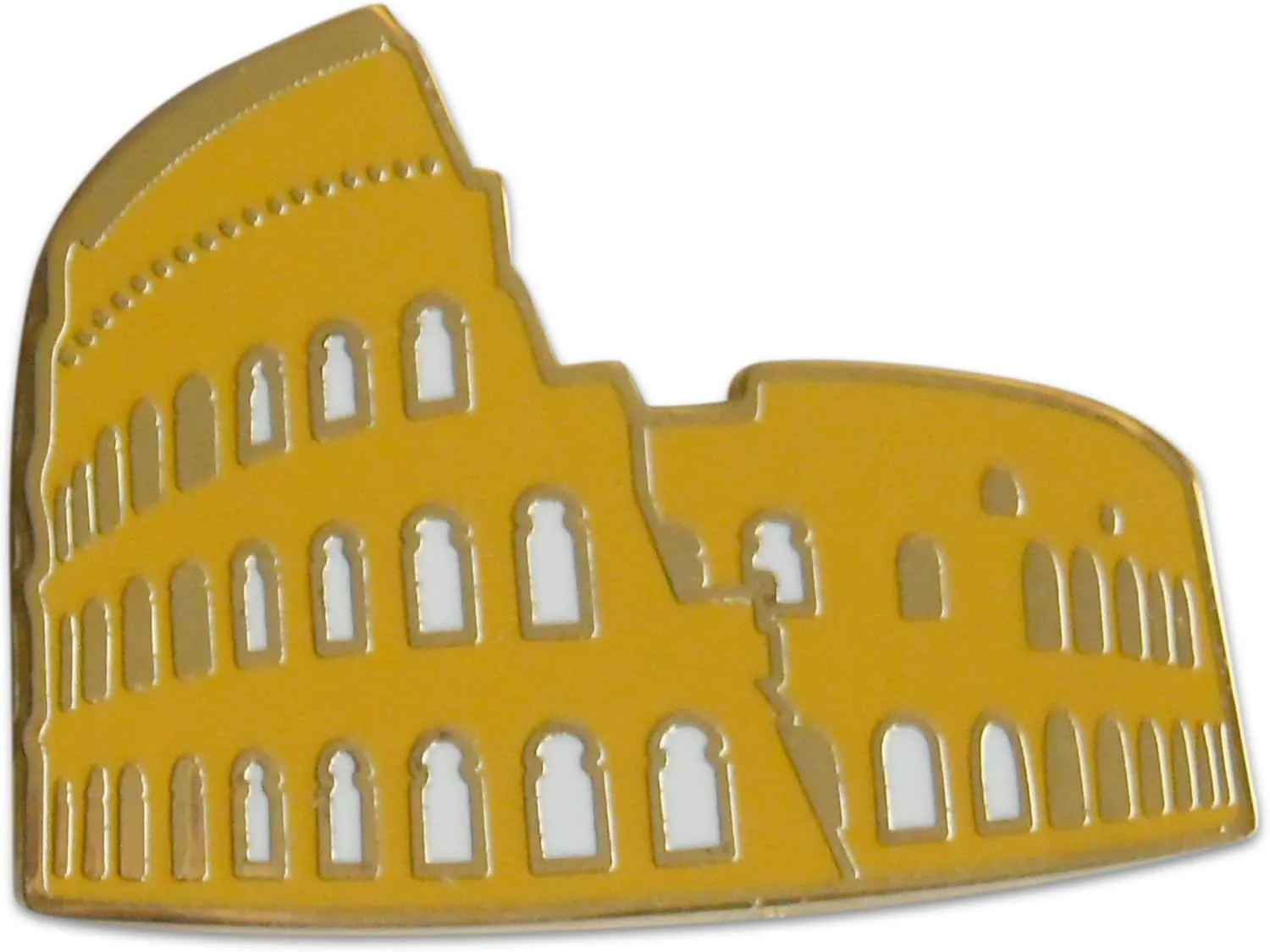 Novel Merk Landmark & Iconic Structures  Cultural Lapel Pin, Hat Pin & Tie Tack Set - with Clutch Back