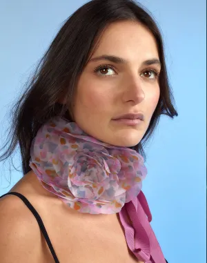 Organza Flower Ties