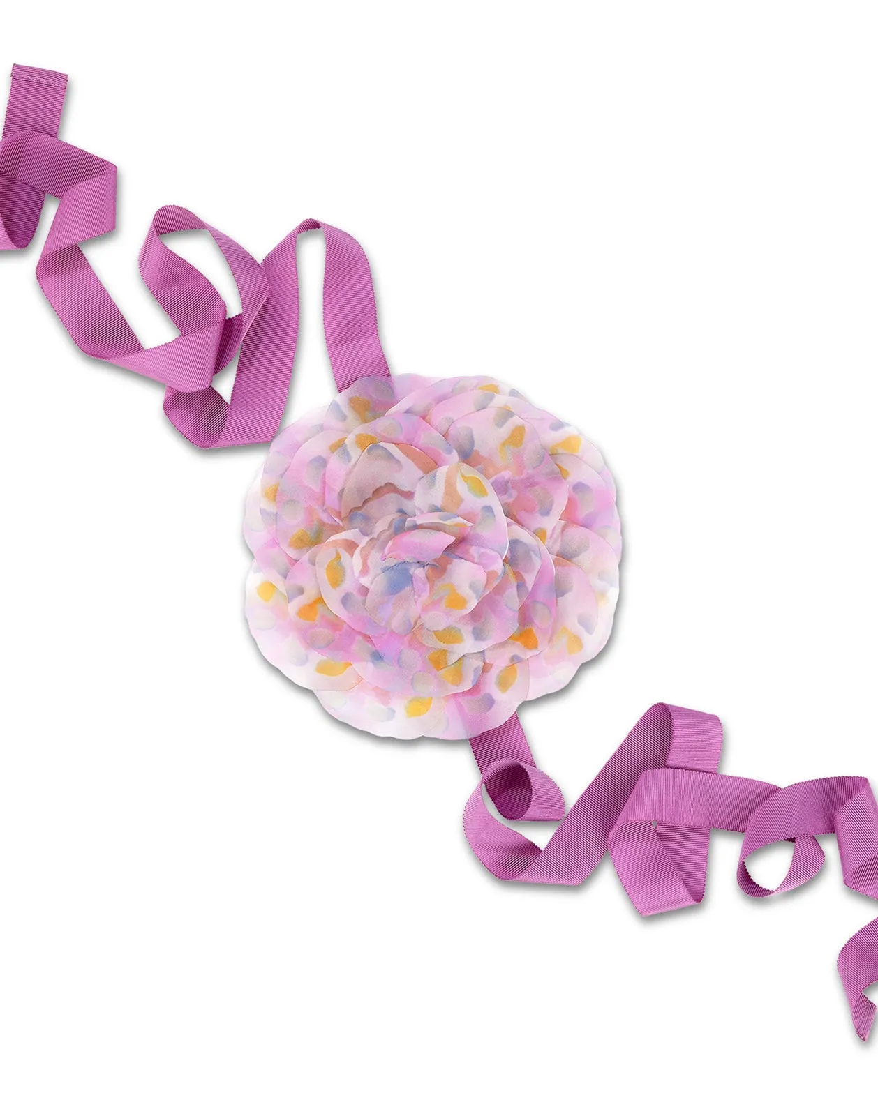 Organza Flower Ties
