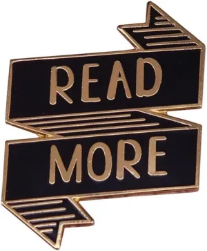 Read More Book Lovers Enamel Brooch Pin Backpack Hat Bag Collar Lapel Pins Badges Women Men's Fashion Jewelry Accessories
