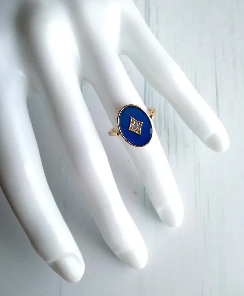 Stellar Enamel Ring