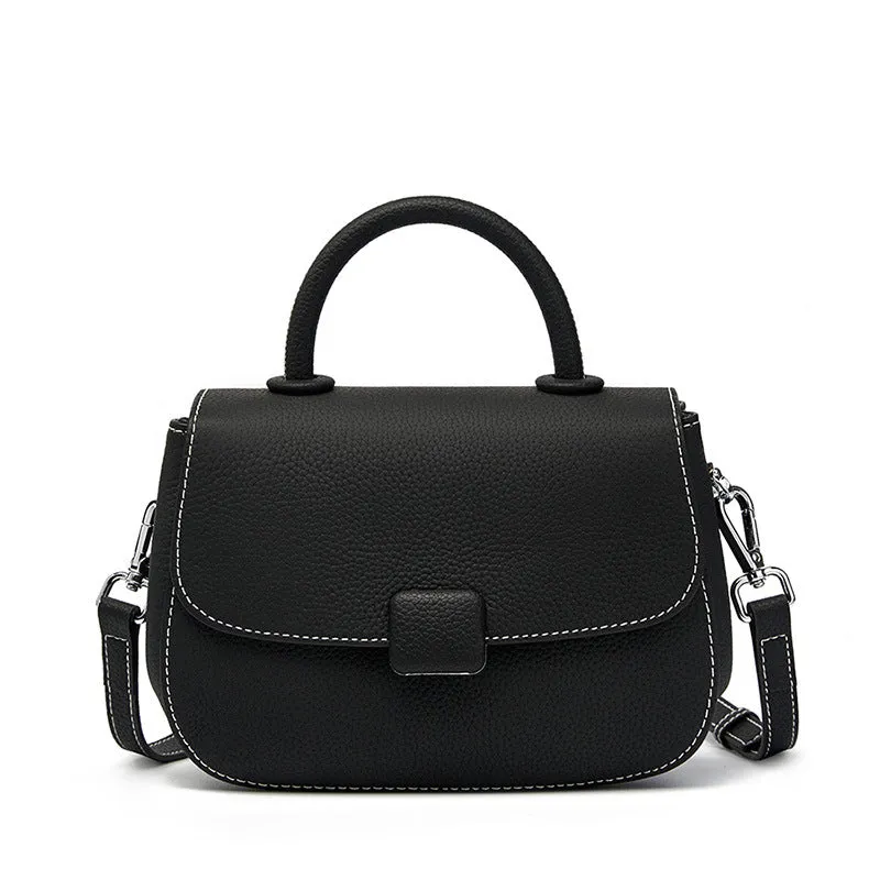 Women Fashion Minimalism Leather Cross Body Bag