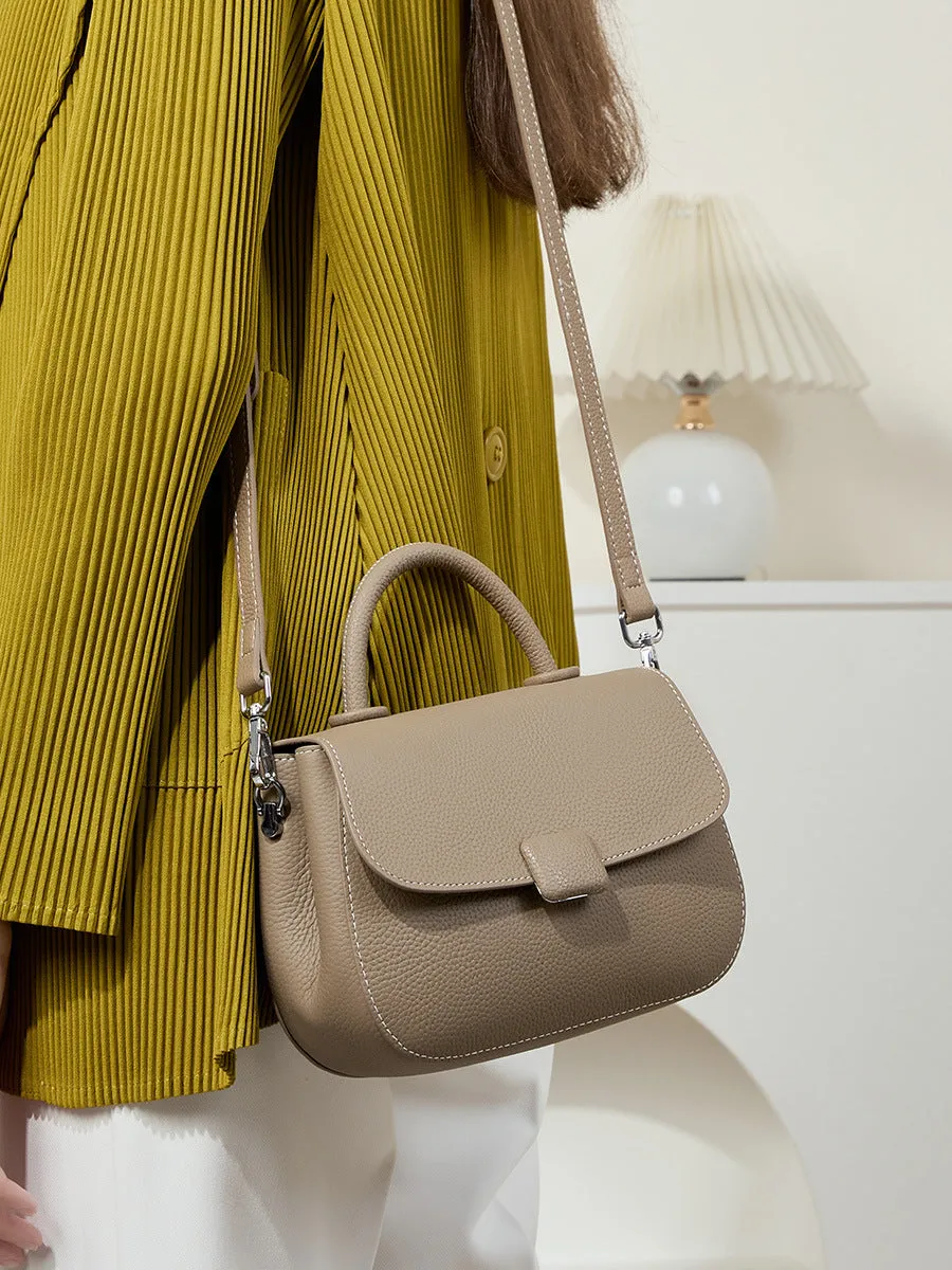 Women Fashion Minimalism Leather Cross Body Bag