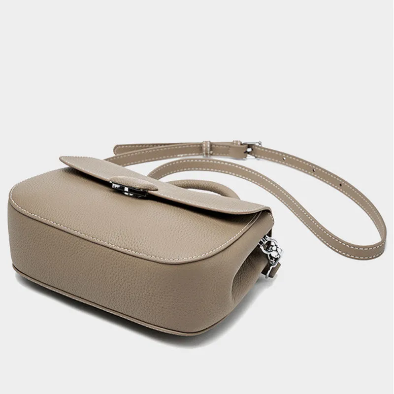 Women Fashion Minimalism Leather Cross Body Bag