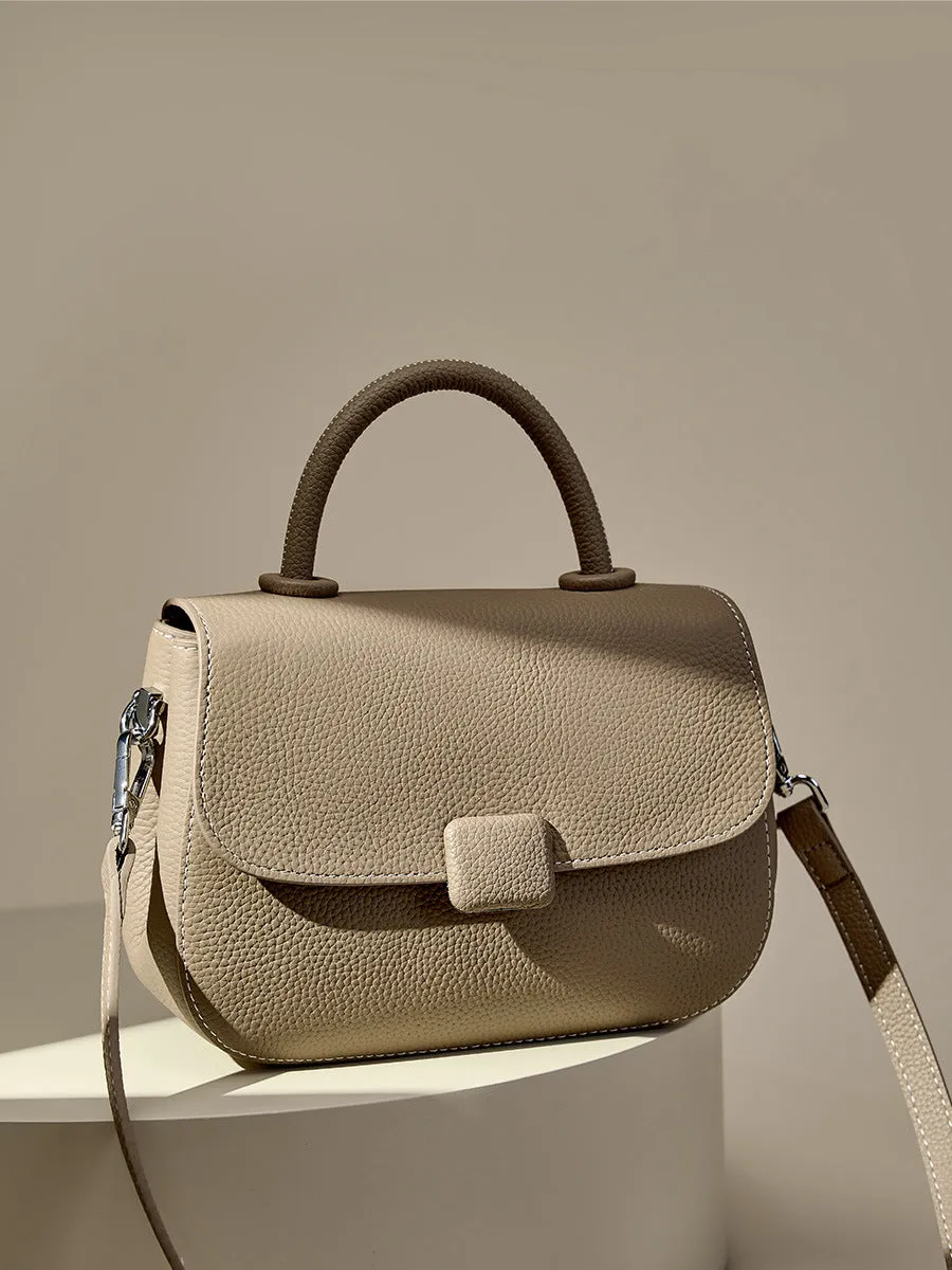 Women Fashion Minimalism Leather Cross Body Bag