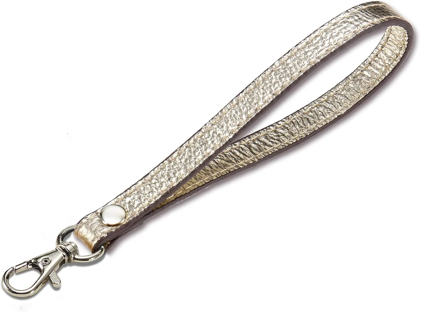Wristlet KeyChain Strap for Wallets Bag Keys Phone Case Wristlet Strap Genuine Leather Strong&Sturdy
